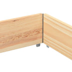 Collar de palet madera maciza de pino 150x100 cm