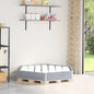 Arriate elevado hexagonal madera maciza de pino 160x160 cm