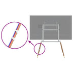 Soporte caballete TV pantalla 37-86" Max VESA 400x600 mm 60 kg