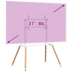 Soporte caballete TV pantalla 37-86" Max VESA 400x600 mm 60 kg