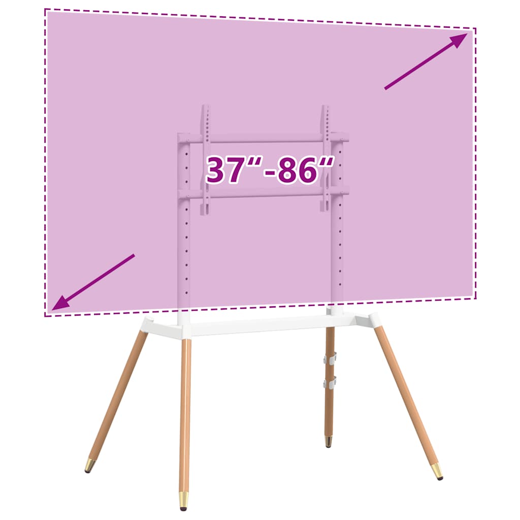 Soporte caballete TV pantalla 37-86" Max VESA 400x600 mm 60 kg