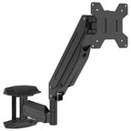 Soporte de pared para monitor máximo 27'' resorte de gas 10 kg