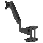 Soporte de pared para monitor máximo 27'' resorte de gas 10 kg