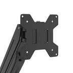 Soporte de pared para monitor máximo 27'' resorte de gas 10 kg