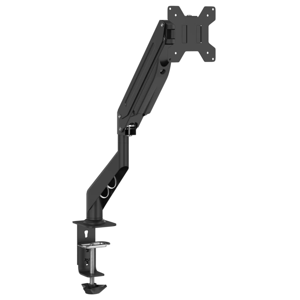 Brazo de monitor único pantalla máxima 27'' resorte de gas 10kg