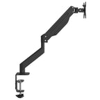 Brazo de monitor único pantalla máxima 27'' resorte de gas 10kg
