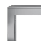 Leñero acero galvanizado 100x40x100 cm