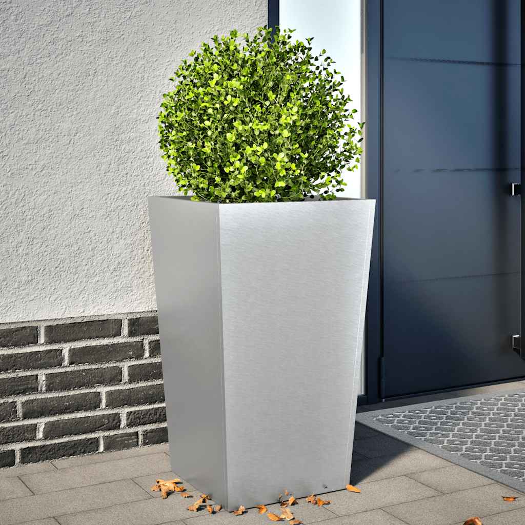 Jardinera acero corten 100x100x18,5 cm