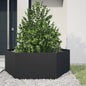 Floreira hexagonal em aço branco 138x120x45 cm