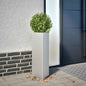 Corten steel planter 100x100x18.5 cm
