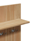 Mueble de recibidor OTTA madera maciza de pino 50x40x160 cm