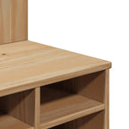 Mueble de recibidor OTTA madera maciza de pino 50x40x160 cm