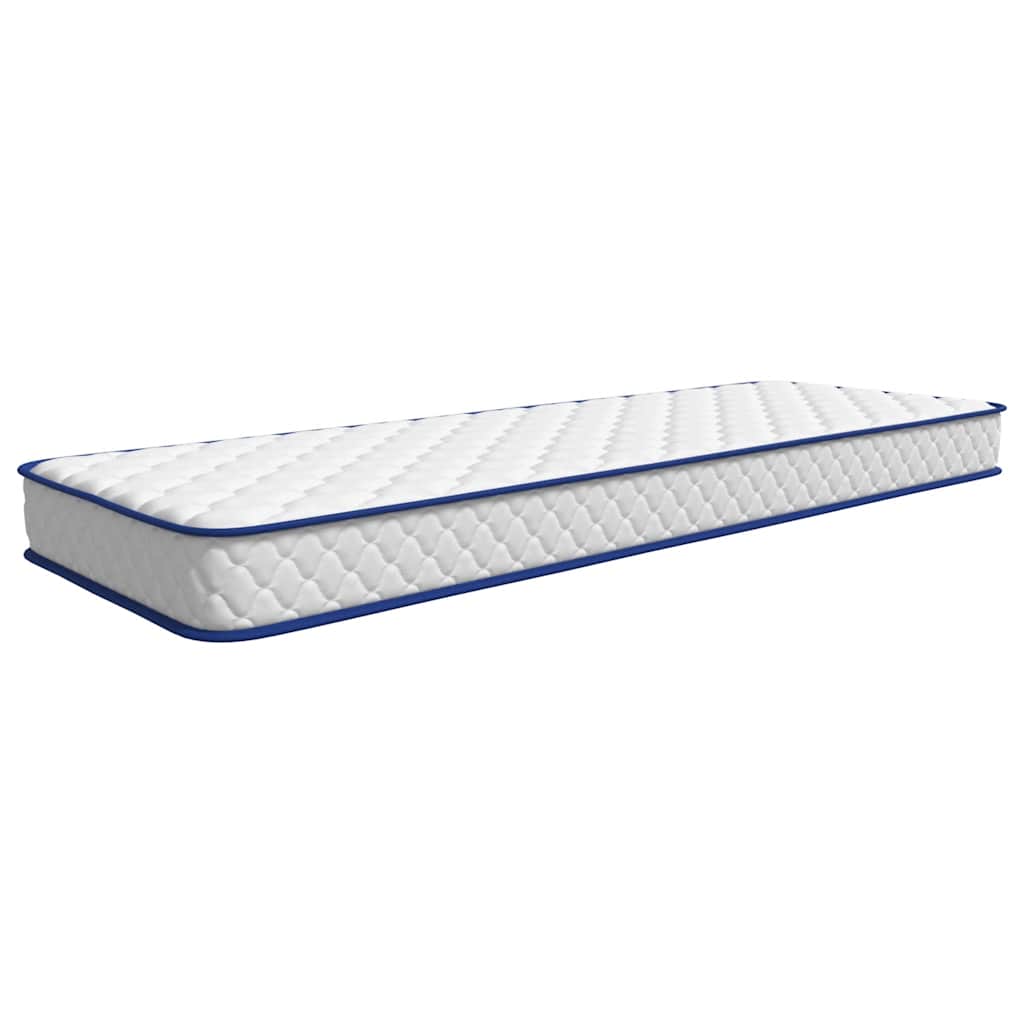 Colchón de espuma viscoelástica blanca 70x200x17 cm suave