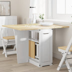 Mesa de comedor 140x70x75 cm madera maciza acacia