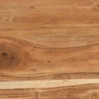 Mesa consola madera maciza de acacia 110x42x76 cm
