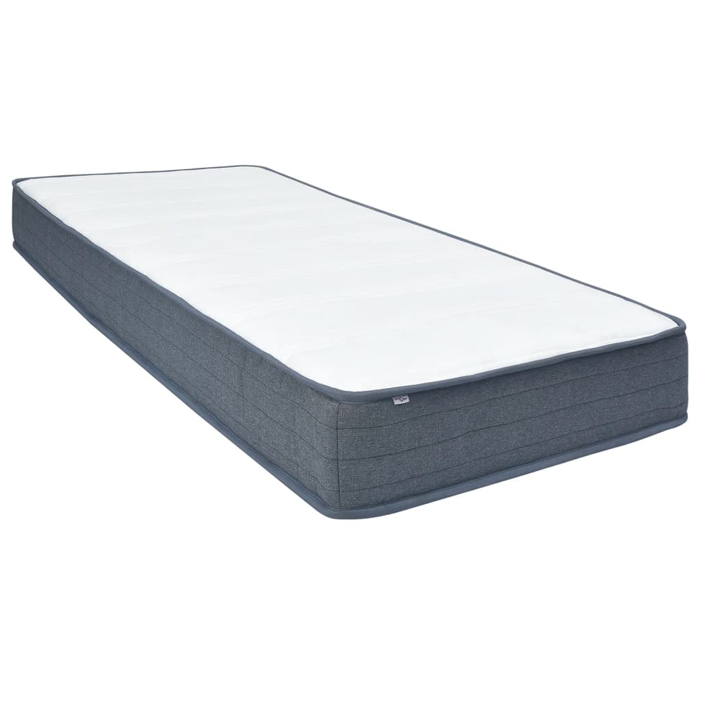 Box spring mattress, fabric, 160x80x20 cm, medium firmness
