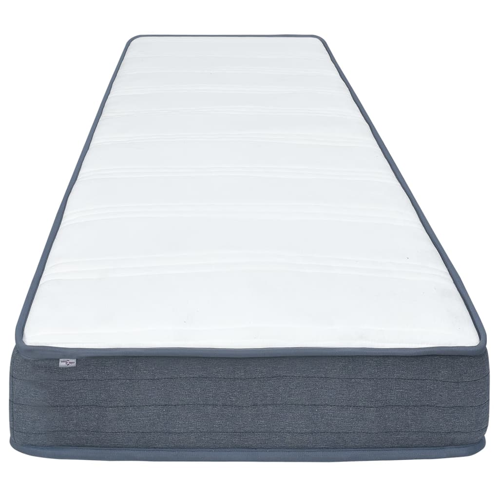 Colchón box spring tela 160x80x20 cm suavidad media