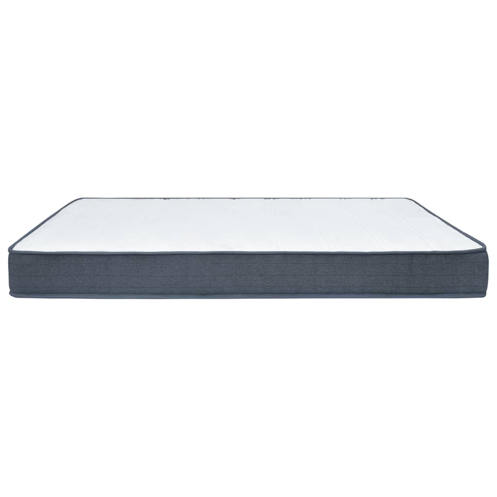 Colchón box spring tela 160x80x20 cm suavidad media