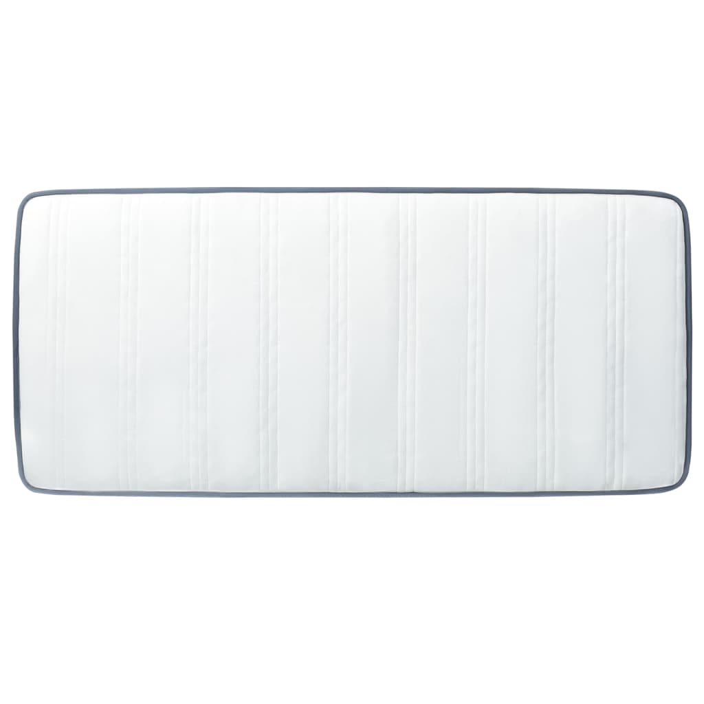 Colchón box spring tela 160x80x20 cm suavidad media