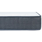 Colchón box spring tela 160x80x20 cm suavidad media