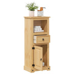 Armario de baño Corona madera maciza de pino 45x33x110 cm