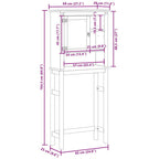 Mueble de baño para lavadora Corona madera maciza de pino