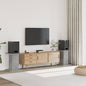 Soportes altavoces 2 uds madera gris hormigón 30x30x40 cm