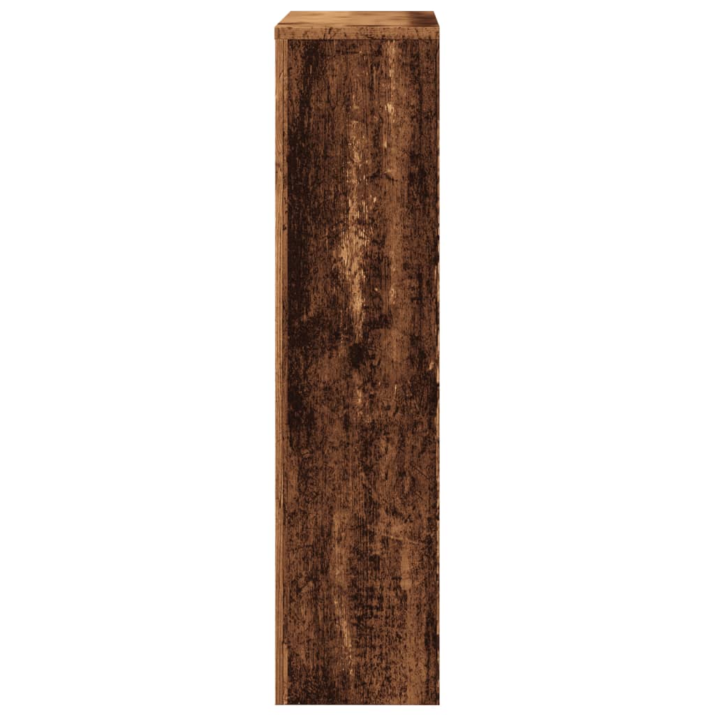 Cubierta de radiador madera color envejecido 104x20x82 cm