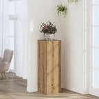 Soporte para planta madera ingeniería gris Sonoma 33x33x60 cm