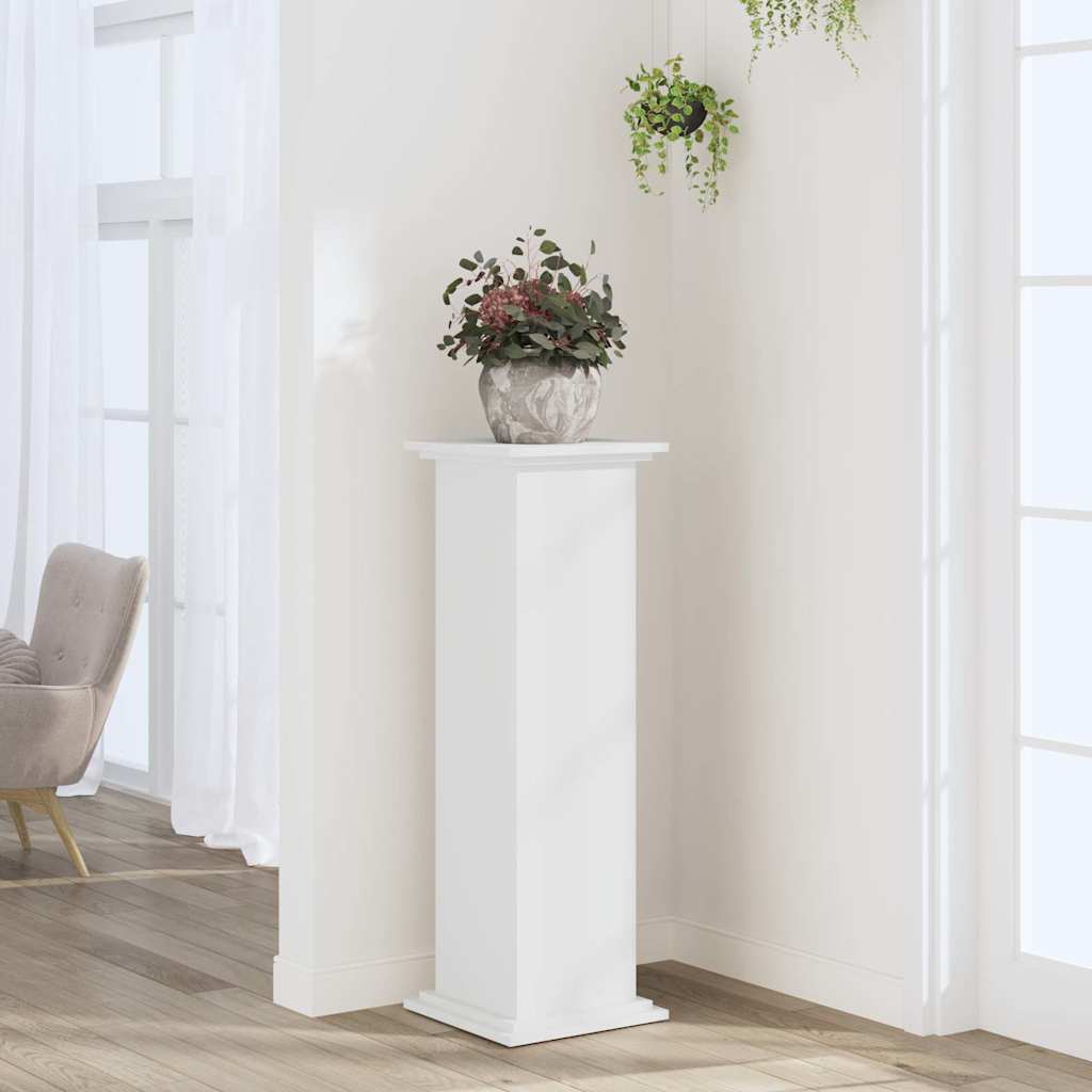 Soporte para planta madera ingeniería gris Sonoma 33x33x60 cm