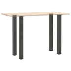Patas para mesa de bar (4 unidades, antracita, 100-102 cm, acero)