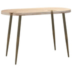 Patas cónicas para mesa consola , 4 unidades, acero natural, 72-73 cm, acero