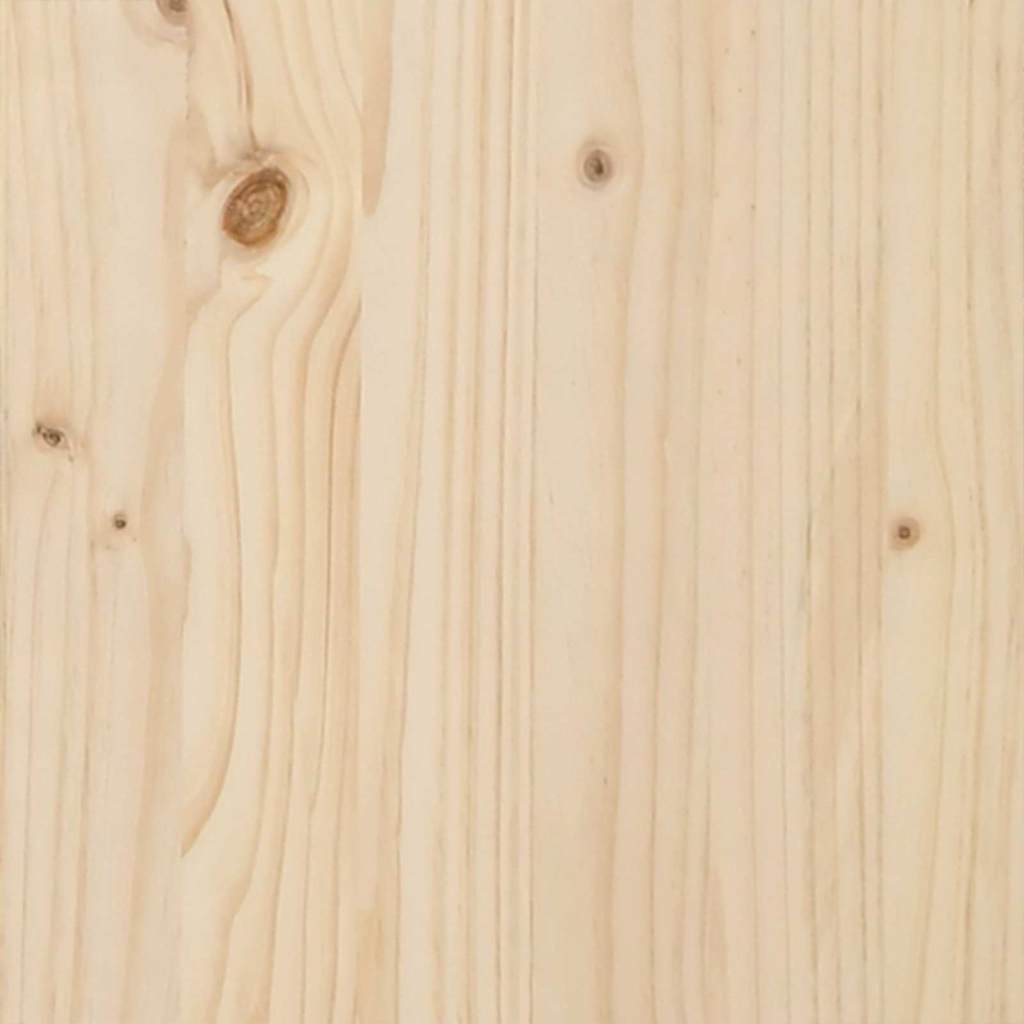 Mesa de trasplante con estante Natural 75 x 40 x 90 cm
