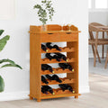 Estante de Vino Marrón 58 x 28 x 90 cm Madera de pino macizo