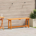 Banco de exterior Marrón 119 x 37 x 47 cm Madera de pino macizo