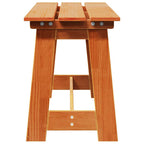 Banco de exterior Marrón 119 x 37 x 47 cm Madera de pino macizo