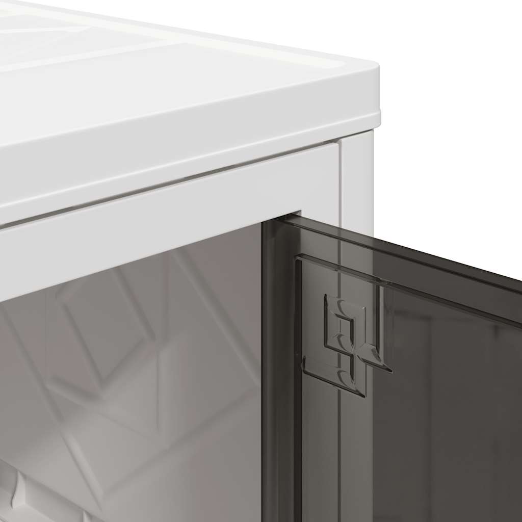 Stackable storage box with wheels 28 l 48.5x29.5x33 cm