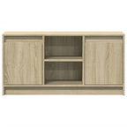 Mueble de TV LED madera de ingeniería roble Sonoma 100x34x50 cm