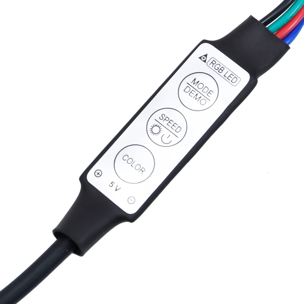 Mueble de pared TV con luces LED gris hormigón 140x31x38 cm