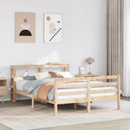 Estructura cama extensible sin colchón metal negro 80x130/200cm