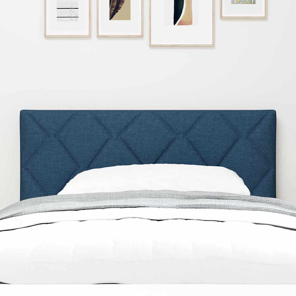 Cabecero LED Azul 100 cm tela
