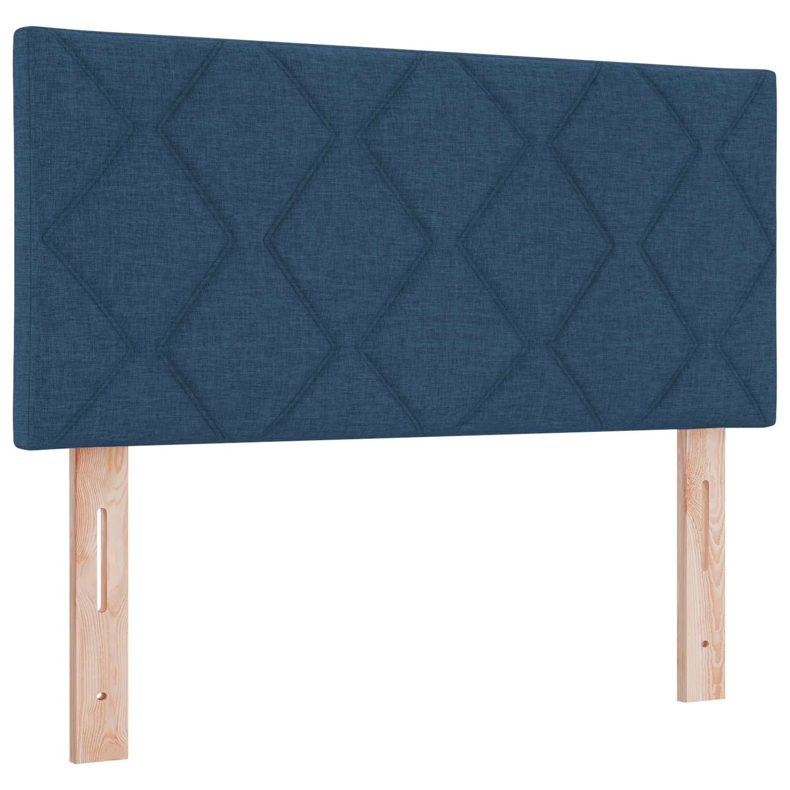 Cabecero LED Azul 100 cm tela