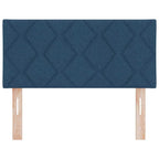 Cabecero LED Azul 100 cm tela