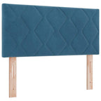 Cabecero LED Azul Oscuro 100 cm Terciopelo