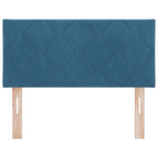 Cabecero LED Azul Oscuro 100 cm Terciopelo