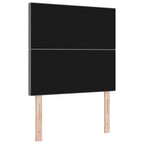 Cabecero LED con tiras LED Gris Claro 100 cm Tela de Pana