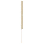 Cabecero LED con tiras LED con cabecera Crema 100 cm tela