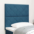 Cabecero LED Azul Oscuro 100 cm Terciopelo