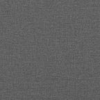 Cama tipo Box Spring con cabecera Gris oscuro 140 x 200 cm tela