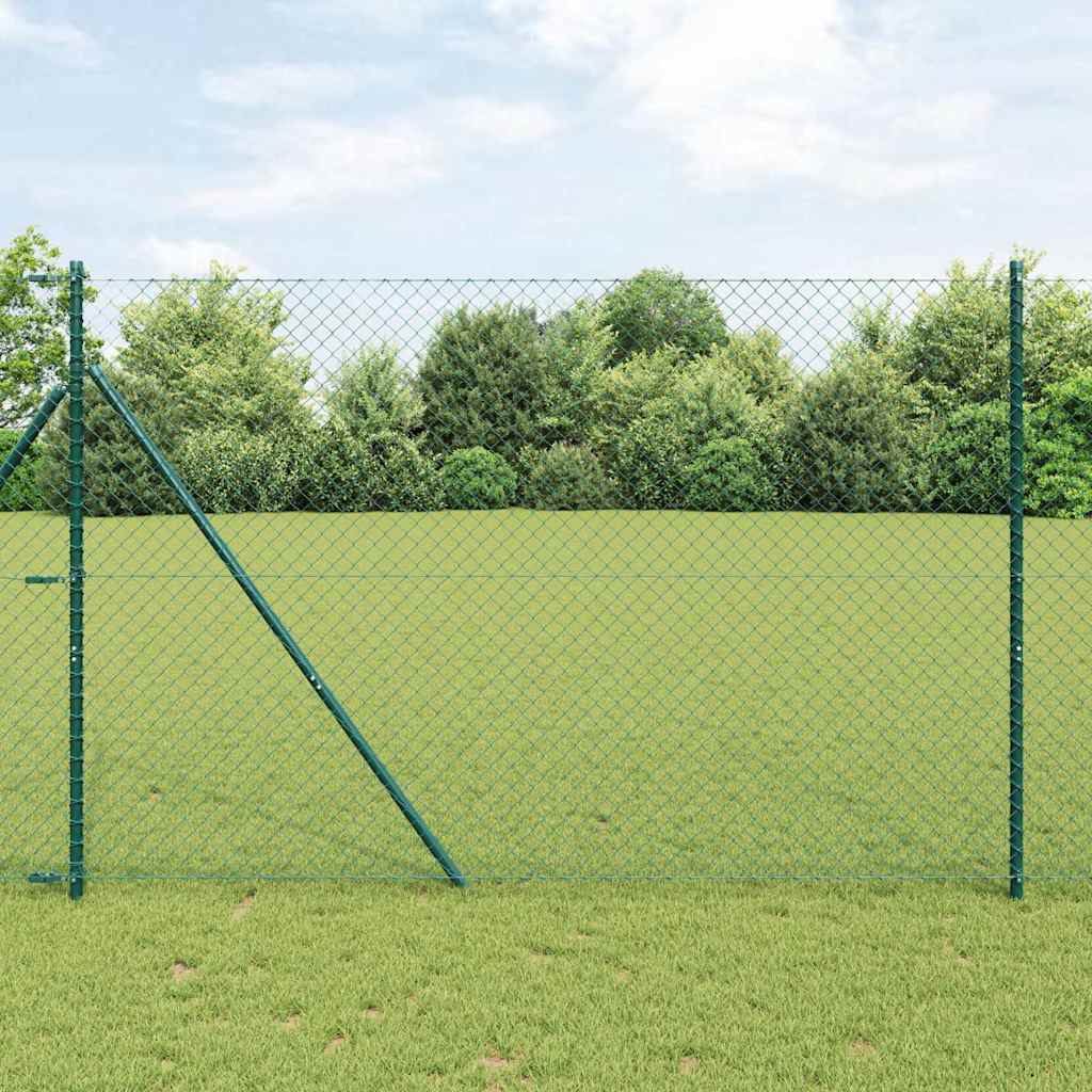 Poste de Valla Gris 10 x 0,4 m (malla de 40 x 40 mm)